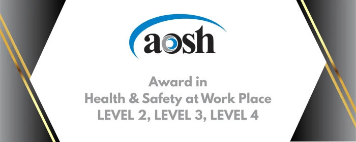 Course Award in  Health & Safety at Work Place - AOSH - TCIQ